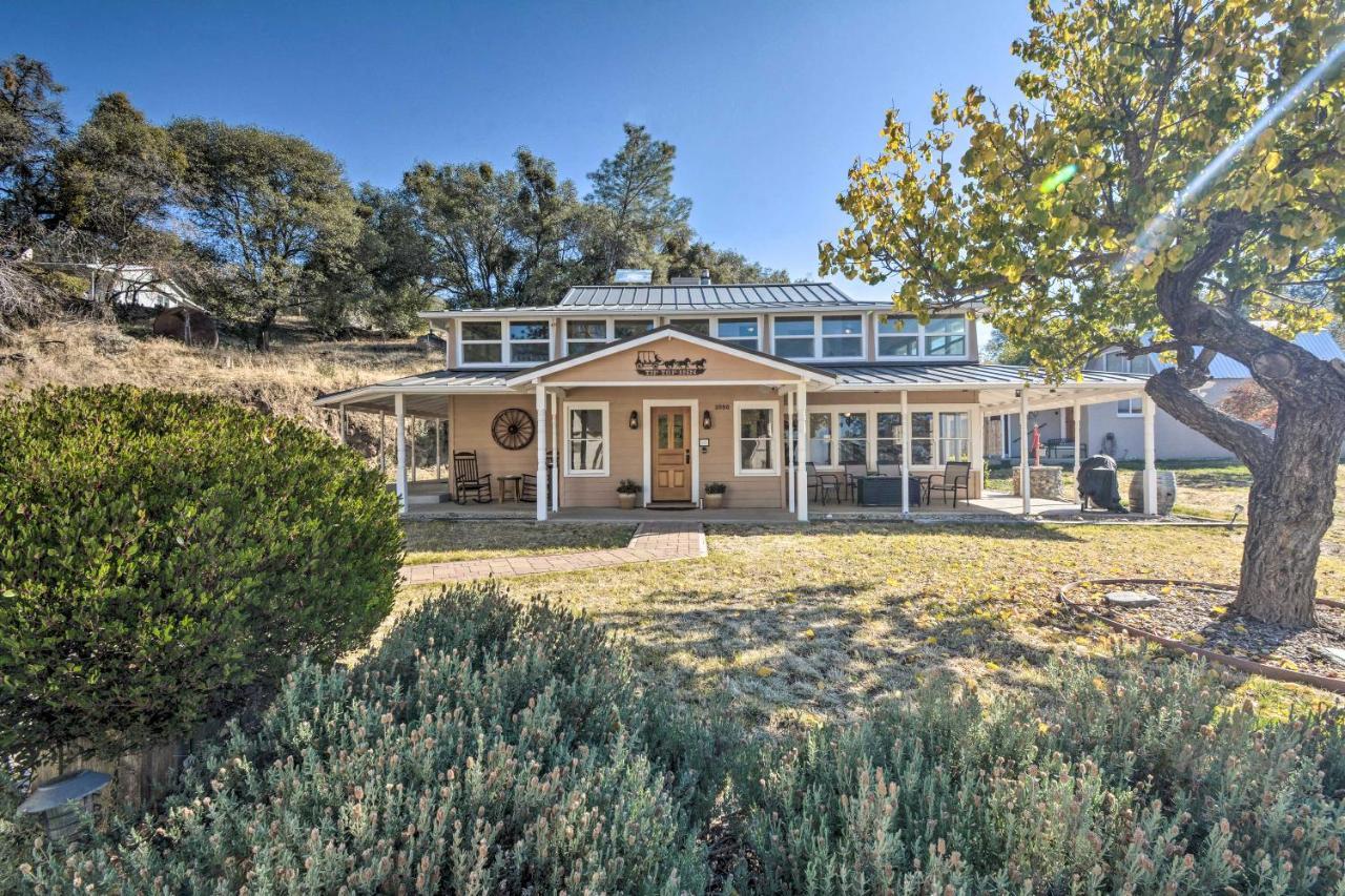 Historic Mariposa Stagecoach Stop With Gas Fire Pit! Exteriér fotografie