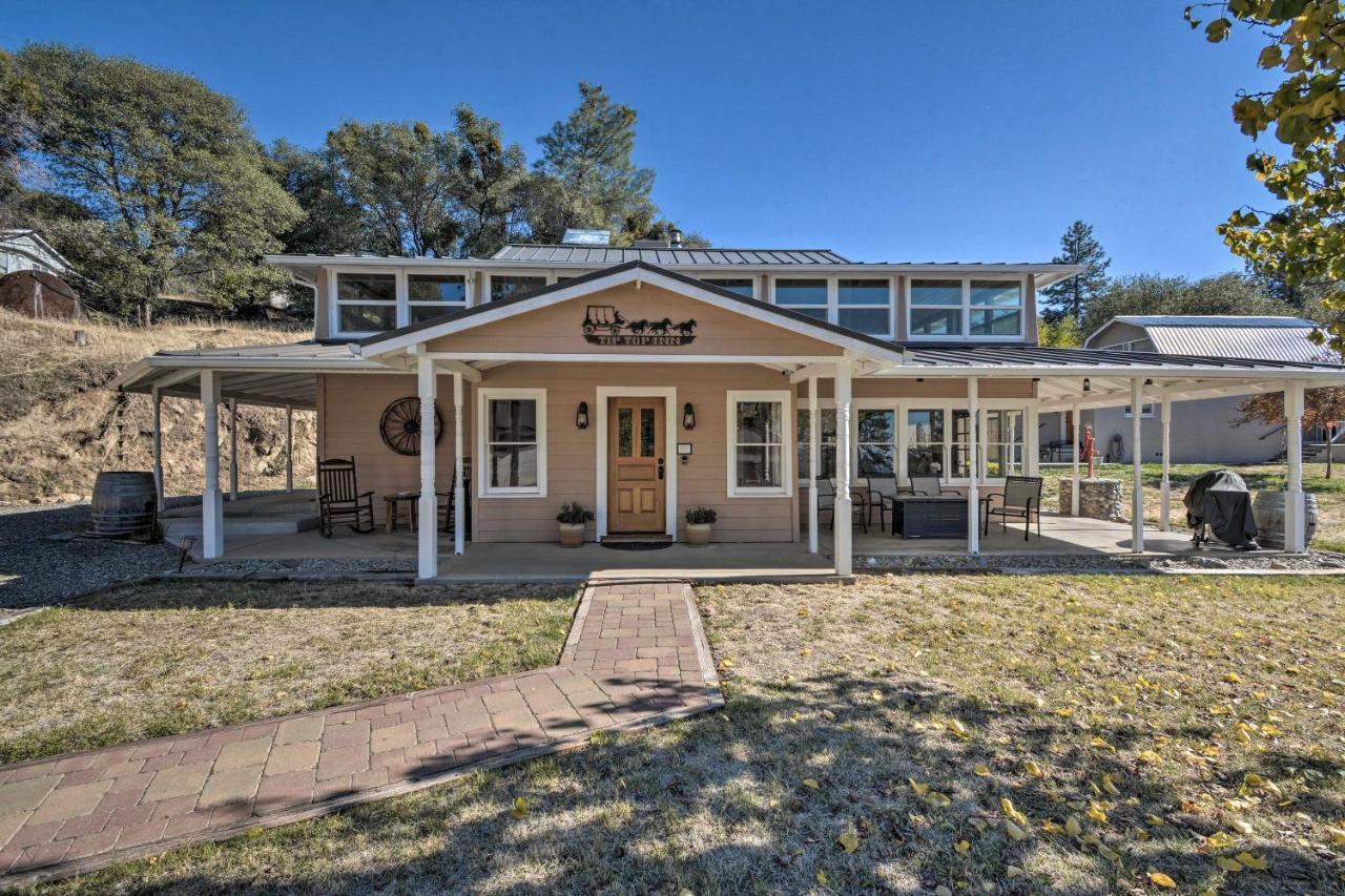 Historic Mariposa Stagecoach Stop With Gas Fire Pit! Exteriér fotografie
